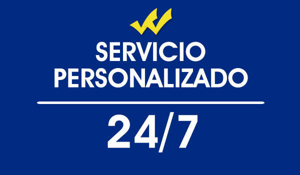 servicio personalizado 24/7
